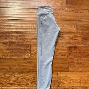 Grey Fabletics Powerhold Leggings Size Small